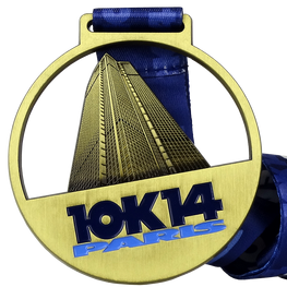 10K14 Paris medal