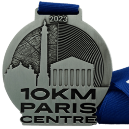 Urban run medal 10K Paris Centre