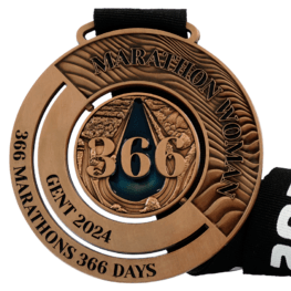 366 Marathon medal