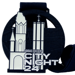 Night run medal City Night Run Berlin