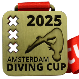Amsterdam Diving Cup medal