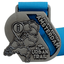Urban Trail Amsterdam medal
