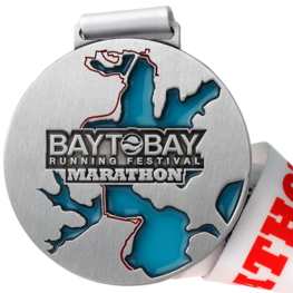 Stained glass effect Bay to Bay Running Festival Marathon