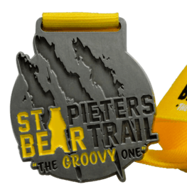 Trail run medal St. Bear