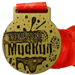 Bedrijven MudRun medal