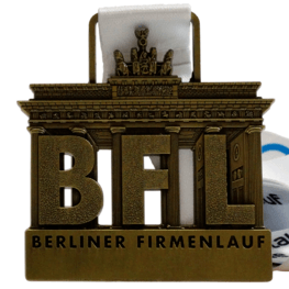 Berliner Firmenlauf marathon medal