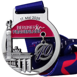 Berliner Frauenlauf medal