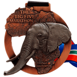 The Big Five Marathon medal