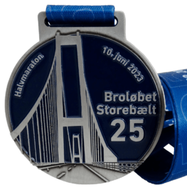 Brolobet Storebaelt Marathon medal