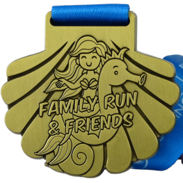 COELMO Napoli City Family Run & Friends medal