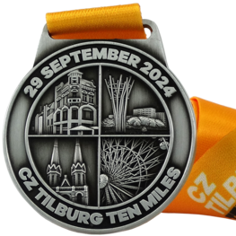 CZ Tilburg Ten Miles medal