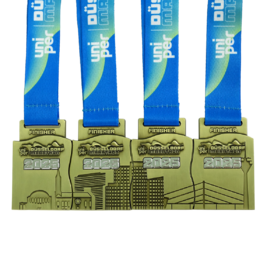 Düsseldorf Marathon medal