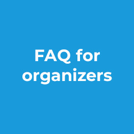 FAQ for organizers