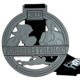 Triathlon medal