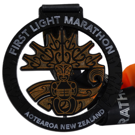 First Light Marathon medal