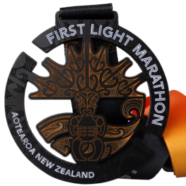 First Light Marathon medal