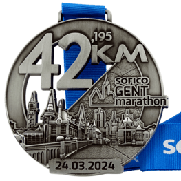 Sofico Gent Marathon medal