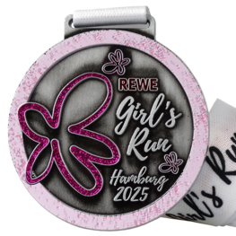 Girl's Run Hamburg medal