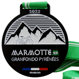 Marmotte Granfondo tour medal