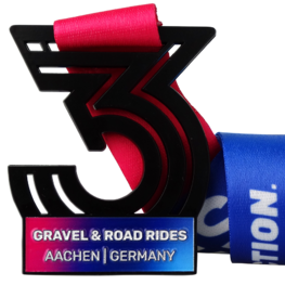 Gravel & Road Rides Aachen medal