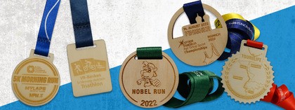 Wooden Medals