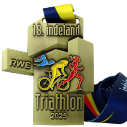 Indeland Triathlon medal