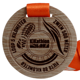 Eco-Medal Wood fibers Kikathlon