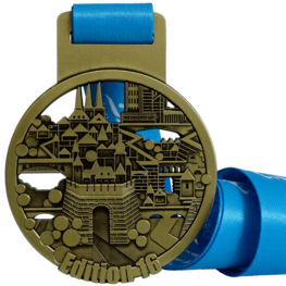 Luxembourg Marathon medal