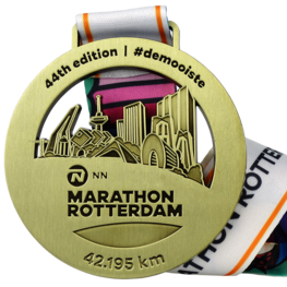 Rotterdam Marathon medal