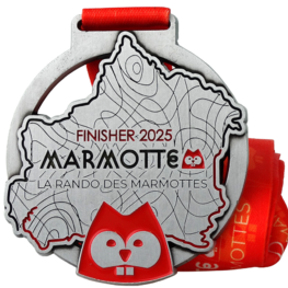 Marmotte Granfondo Alpes medal