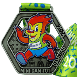 Kids Run medal Mini Dam tot Damloop