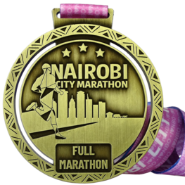 Nairobi City Marathon medal