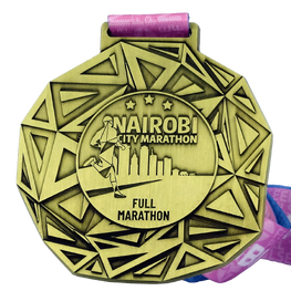 Nairobi City Marathon medal