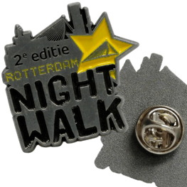 NIght Walk custom pin badge