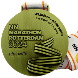 Rotterdam Marathon medal