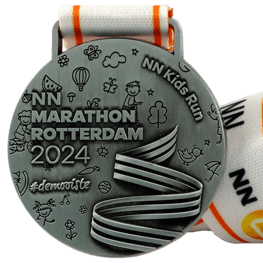 Kids Run medal Rotterdam Marathon 