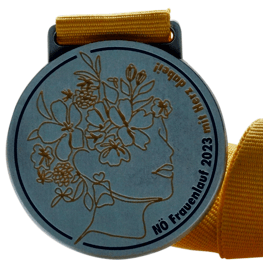 Ladies run medal Nö Frauenlauf
