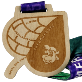 Eco-Medal Wood medal Nobel Run