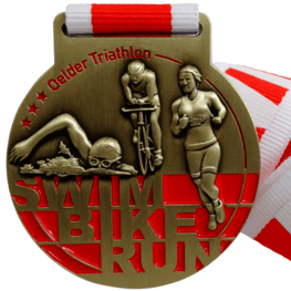 Oelder Triathlon medal