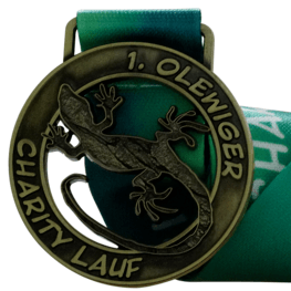 Olewiger Charity lauf medal
