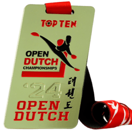 Martial arts medal Opendutch Championship