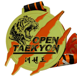 Martial arts medal Open Taekyon