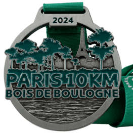 Urban run medal Paris 10K