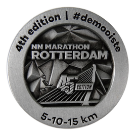 Marathon Rotterdam Walk pin badge