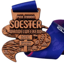 Pink Ribbon Soester Wandelweekend medal