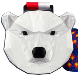 Polar Bear Challenge medal