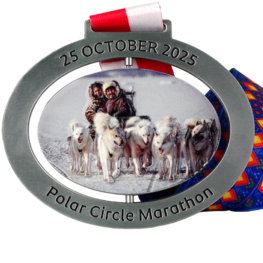 Polar Circle Marathon medal