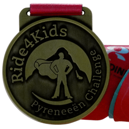 Ride4Kids medal