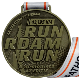 Rotterdam Marathon medal