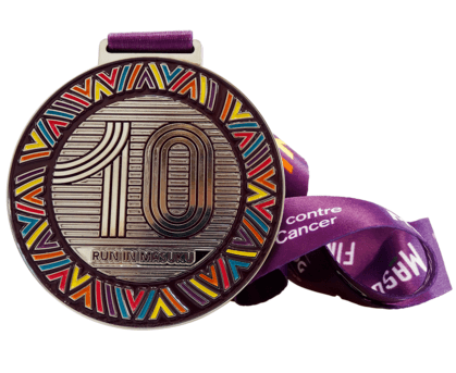 Medal with colouring